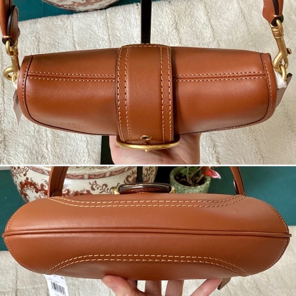 Coach ✨2xHP✨ NWT Soho Bag Saddle CR699 - Picture 9 of 16